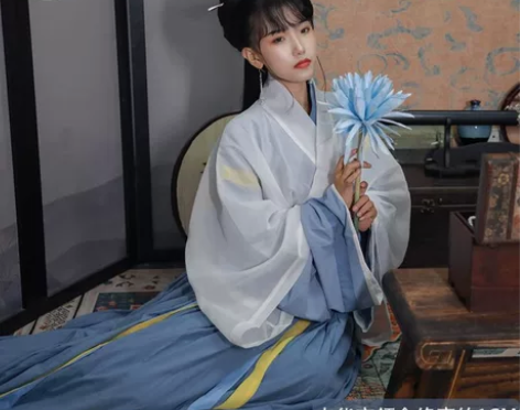 五五年原创汉服,霜降,晋制汉服,穿过几次,...