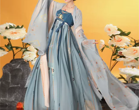 汉旭【至尊红颜】唐制诃子裙正品原创汉服女唐...