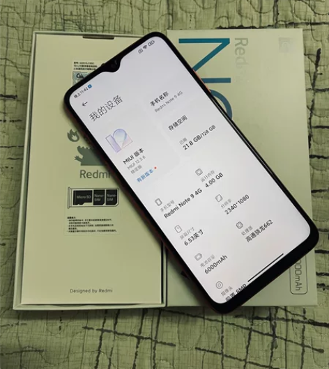 Xiaomi小米红米note9 4G版智能...