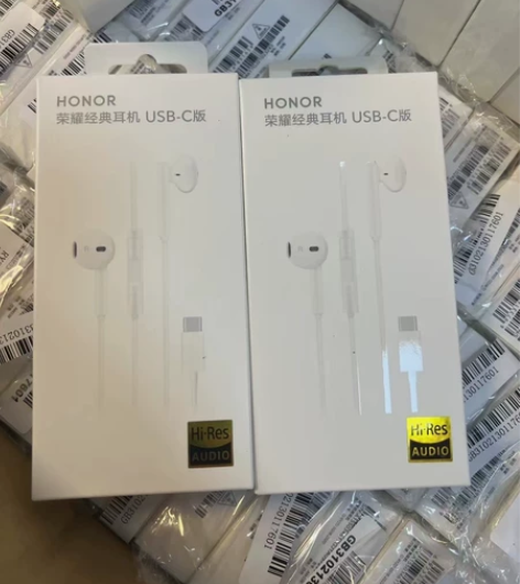 荣耀原装type-c耳机AM33有线带麦克...