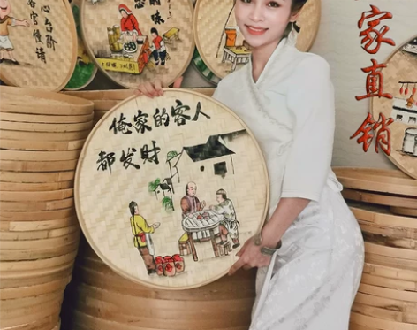 饭店包间墙面装饰挂件农家乐庭院墙壁画农庄餐...