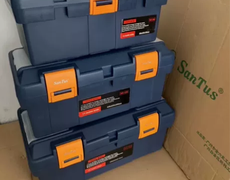 工具箱山特斯五金家用耐摔注塑工具箱汽车维修...