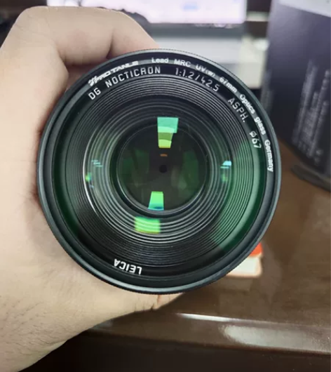 松下 42.5 f1.2 m43镜头，成色...