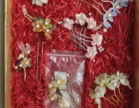 闲置手作汉服配饰，都是自己做的，清仓处理 ...