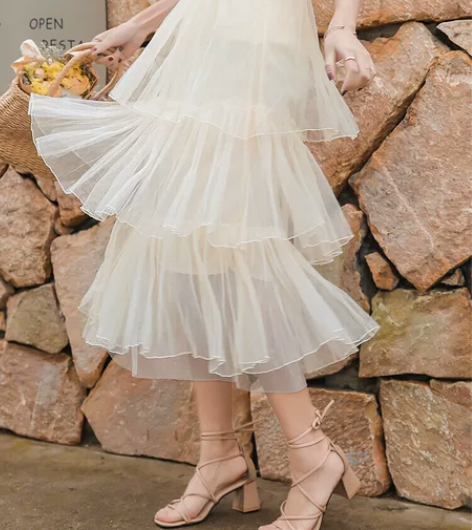 ief的半身蛋糕裙  去年刚买上 没穿过！...