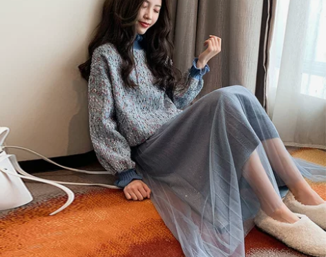 【狂欢价】s码秋冬装套装温柔气质港风洋气毛...