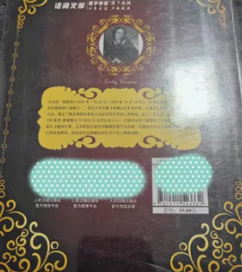 《呼啸山庄》英文版,有词汇注解 感兴趣的话...