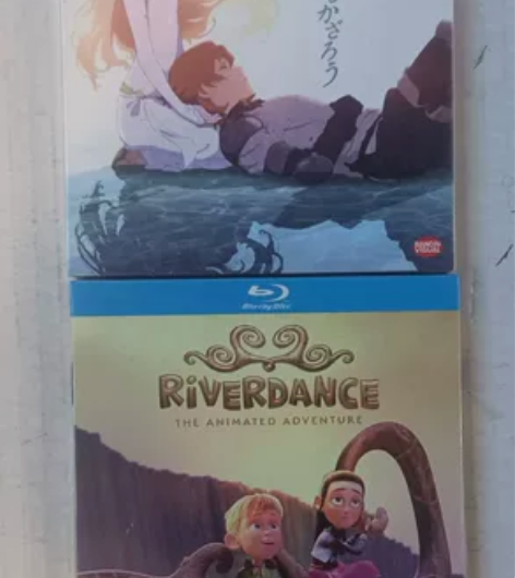 蓝光碟,朝花夕拾+大河之舞:动画冒险。原声...