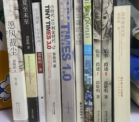 闲置书 小说 郭敬明系列花火爱格系列卢思浩...