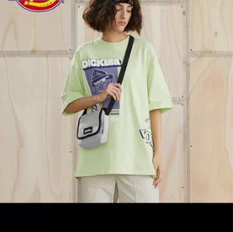 Dickies斜挎包男2022新款情侣时尚...