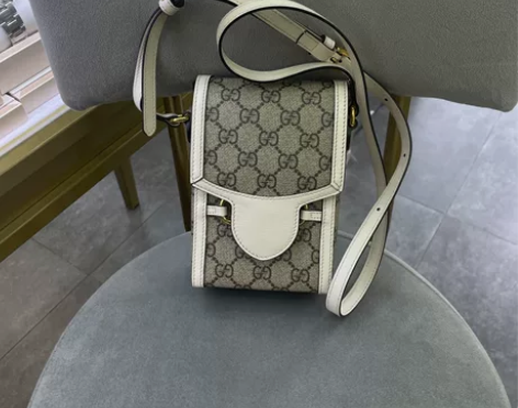 古驰/gucci 马衔扣1955系列手机包...