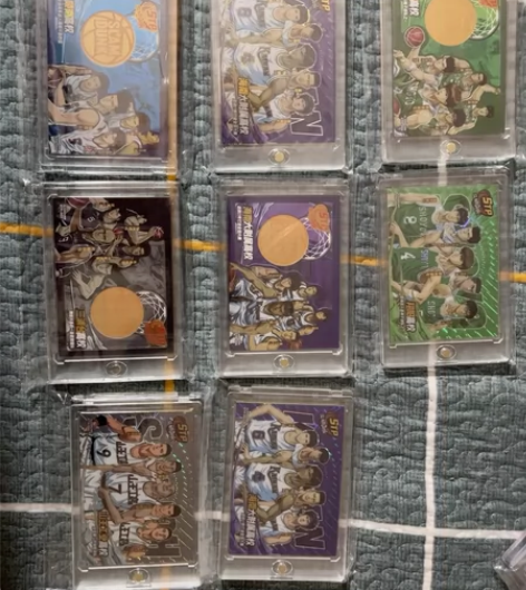玩咔堂 灌篮高手 球队卡 普遍卡188金箔...