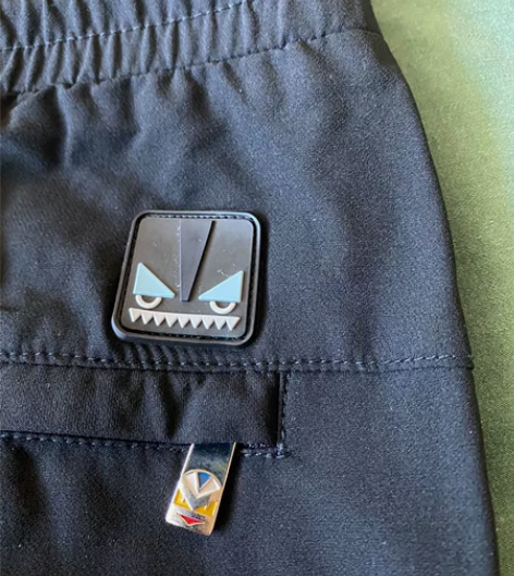 包邮F家小恶魔黑色修身休闲裤 非常轻薄舒适...