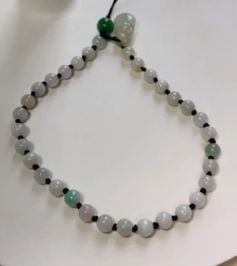 天然翡翠A货手机挂绳，闲置物品，不退不换！...