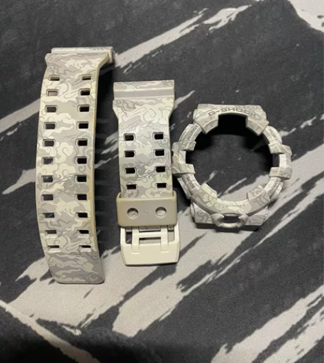 卡西欧四神兽白虎 表壳表带 原装替换配件