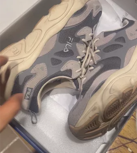 FILA斐乐老爹鞋休闲运动鞋九成新 官方旗...