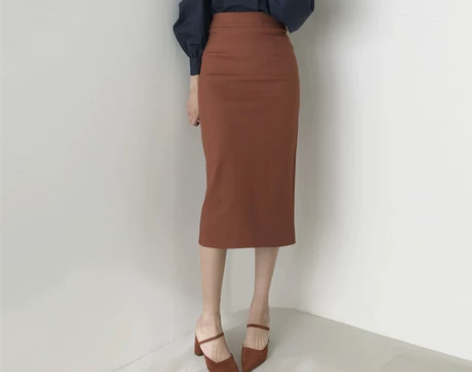 包臀半身裙中长款女一步裙西装裙高腰包臀裙夏...