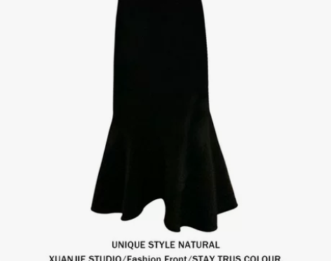 XUANJIESTUDIO韩版设计感中长款...