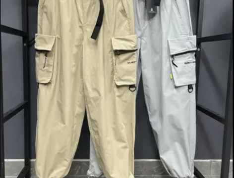 全新灰色运动休闲裤，裤腿可紧可松！看好再拍...