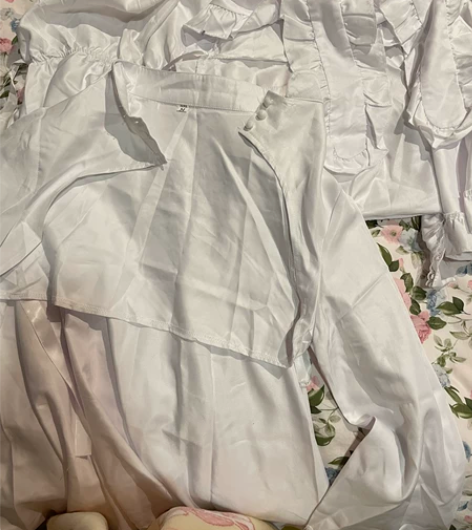 在家试过一次的穹妹洋装连衣裙cos服 衣服...