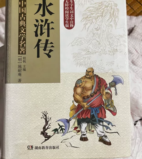 水浒传 正版图书 99新 17包邮 搬家整...