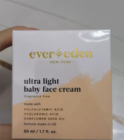 全新EVEREDEN宝宝面霜，京东买多了一...