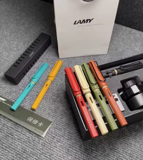 【全新捡漏】节日礼品LAMY凌美钢笔套装狩...