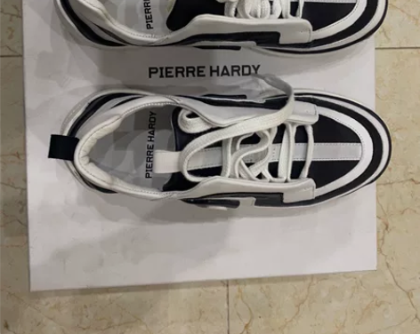 Pierre Hardy女士低帮运动鞋,皮...