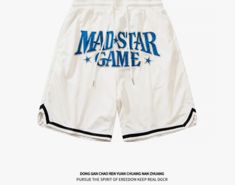 夏季美式复古ins潮牌篮球短裤男2022新...