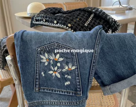 4/16 10:00 自线 彩绘高腰四季牛...