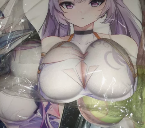 亏本处理3d胸游戏护腕鼠标垫 diy美女二...