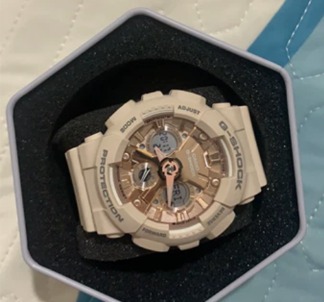 （已出）1CASIO卡西欧藕粉色 戴个位数...