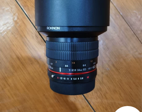 三阳 14mm f2.8 超广角定焦镜头，...