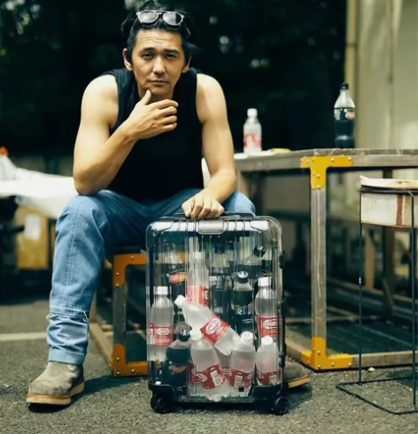 清仓库！20寸透明登机箱150包邮到家。 ...