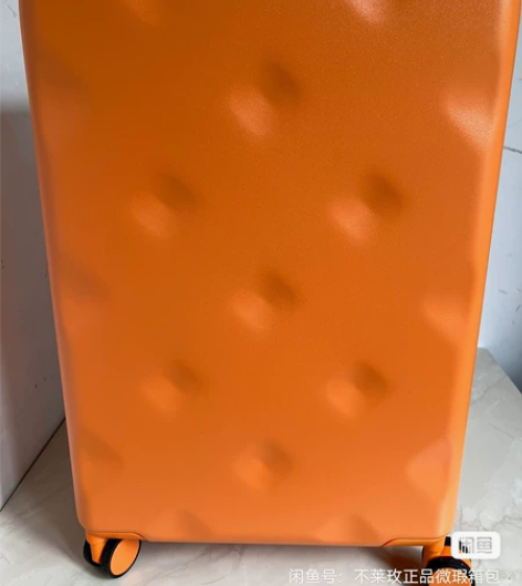 不莱玫行李箱24寸巧克力炫色细磨砂绿色拉杆...