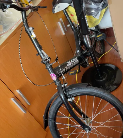 折叠自行车 新的没骑过 气都没打 江苏盐城...