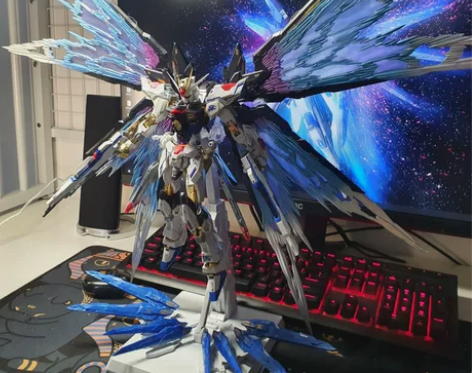 高达模型拼装mg强袭自由mb巴巴托斯红异端...