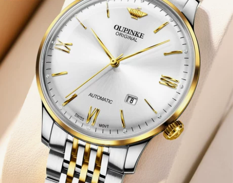 【狂欢价】瑞士进口机芯欧品客品牌正品手表男...