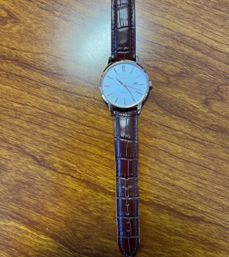 飞亚达男士石英手表几乎全新带原盒包装非真假...