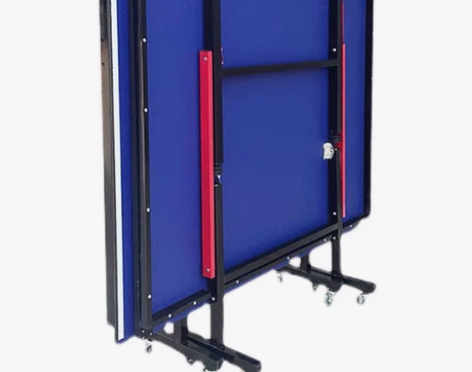 室内带轮可移动式比赛专用乒乓球台家用可折叠...