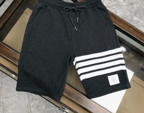 TB经典款色织五分短裤 宽松舒适百搭 情侣...