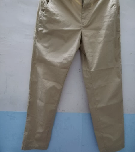 北欧时刻男士休闲裤 卡其色，薄款尺寸腰围平...