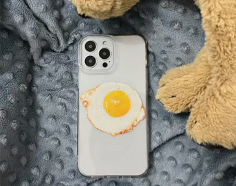 食物系列煎蛋原创手机壳适用于苹果iPhon...
