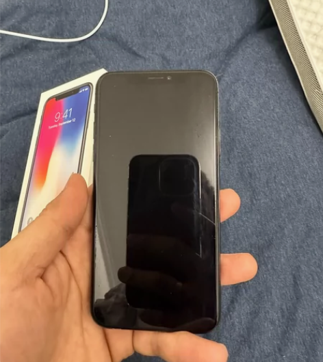一手国行iPhone X 黑色256G 未...