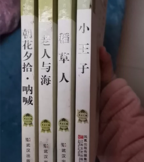 小王子 稻草人 老人与海  朝花夕拾（彩色...