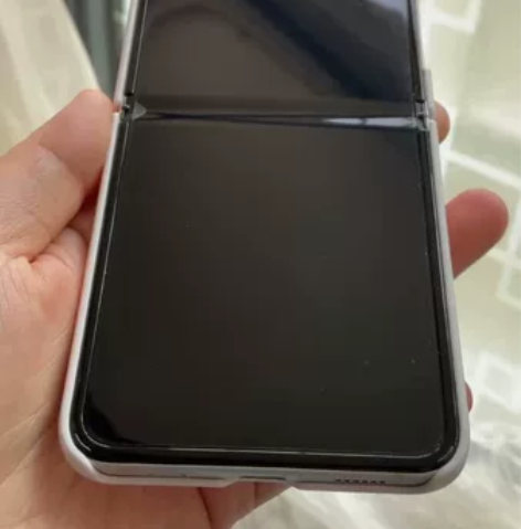 三星z flip3折叠屏手机，金色在保，国...