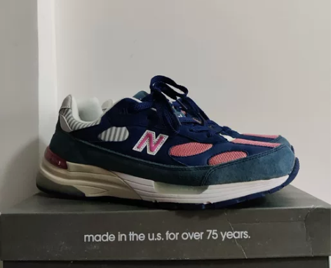 new balance 992 粉蓝 44...