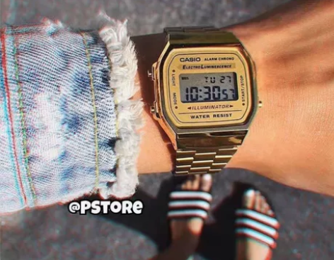 卡西欧CASIO复古时尚INS潮流方形男士...