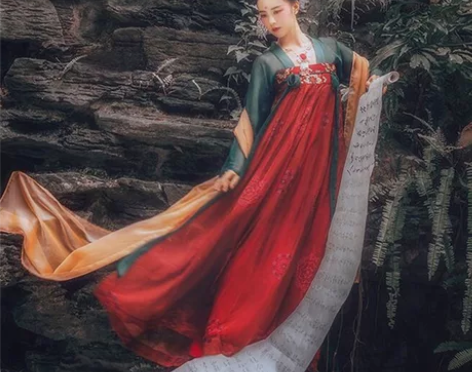 【汉服出租】都城南庄  凤歌鸾齐胸襦裙 m...