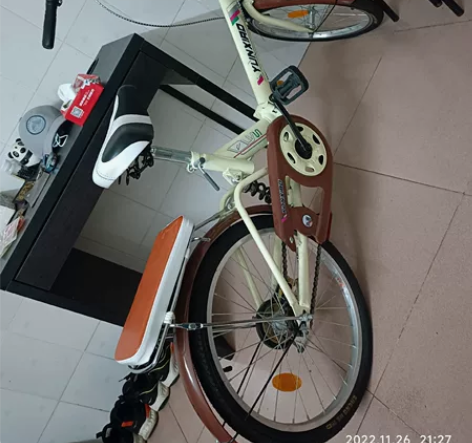 20寸折叠自行车，全新，可以放汽车后尾箱。...